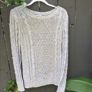 Gray Knit Sweater